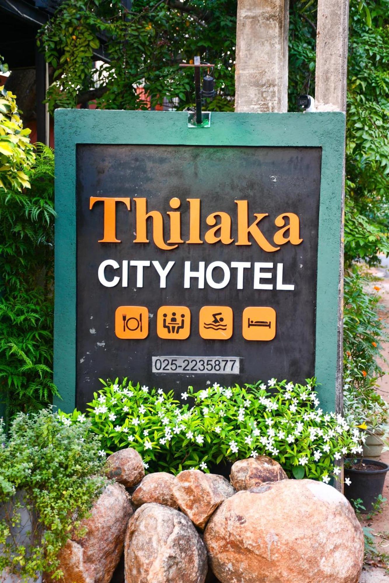 Thilaka City Hotel Anuradhapura Kültér fotó
